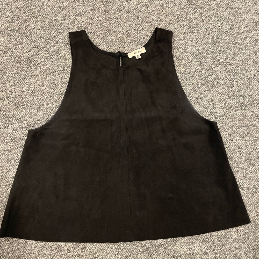 Wilfred Faux Suede top